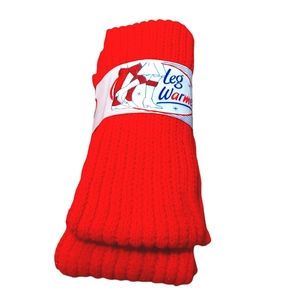 Red Leg Warmers NWT